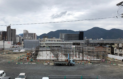 平成29年12月14日 工事現場風景